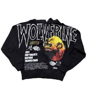Civil Regime Collab Marvel Wolverine heavy weight hoodie